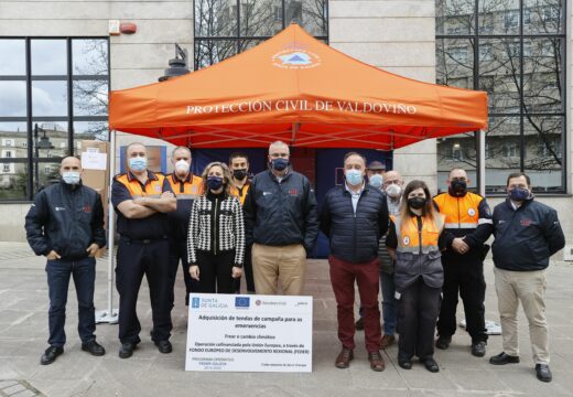 A Xunta reforza o equipamento de Agrupacións de Voluntarios de Protección Civil da Área de Ferrol